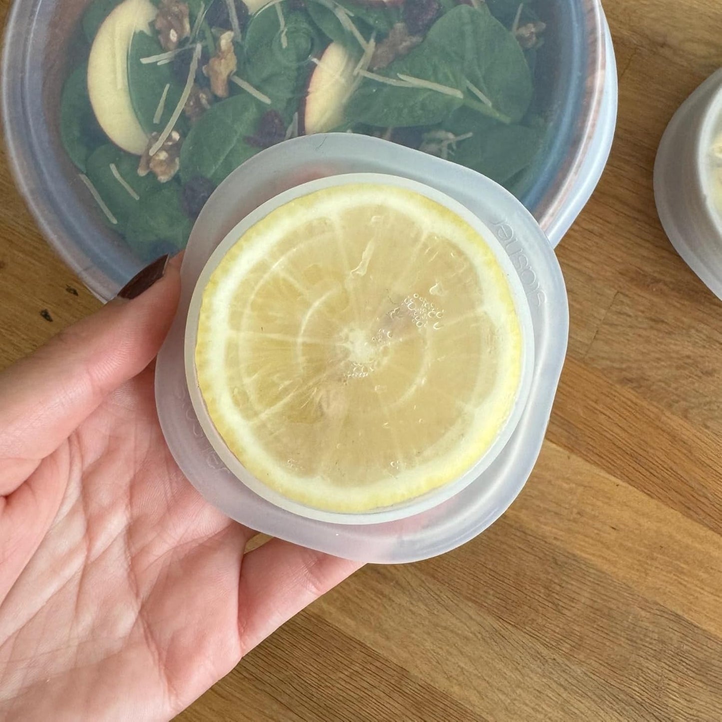 Stasher Premium Reusable Silicone Stretch Lids 3-Pack Box - Large, Clear, 9” Lids, Airtight Seal, Food Container Covers, BPA Free, Leak-free, Dishwasher Safe, Microwave Safe, Eco-Friendly