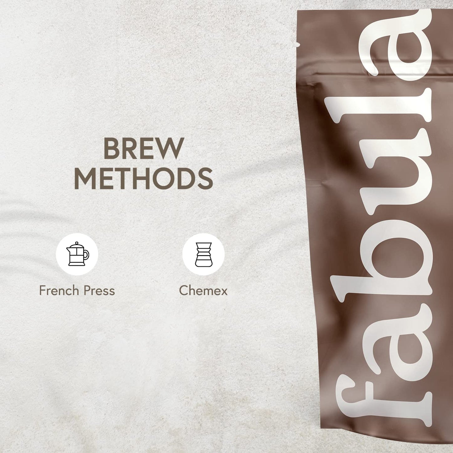 Fabula Organic Coffee for French Press, Low Acid Coffee Freshly Ground - Non-GMO - No Mold - Mycotoxins Pesticides Free - Single Origin - 12 oz