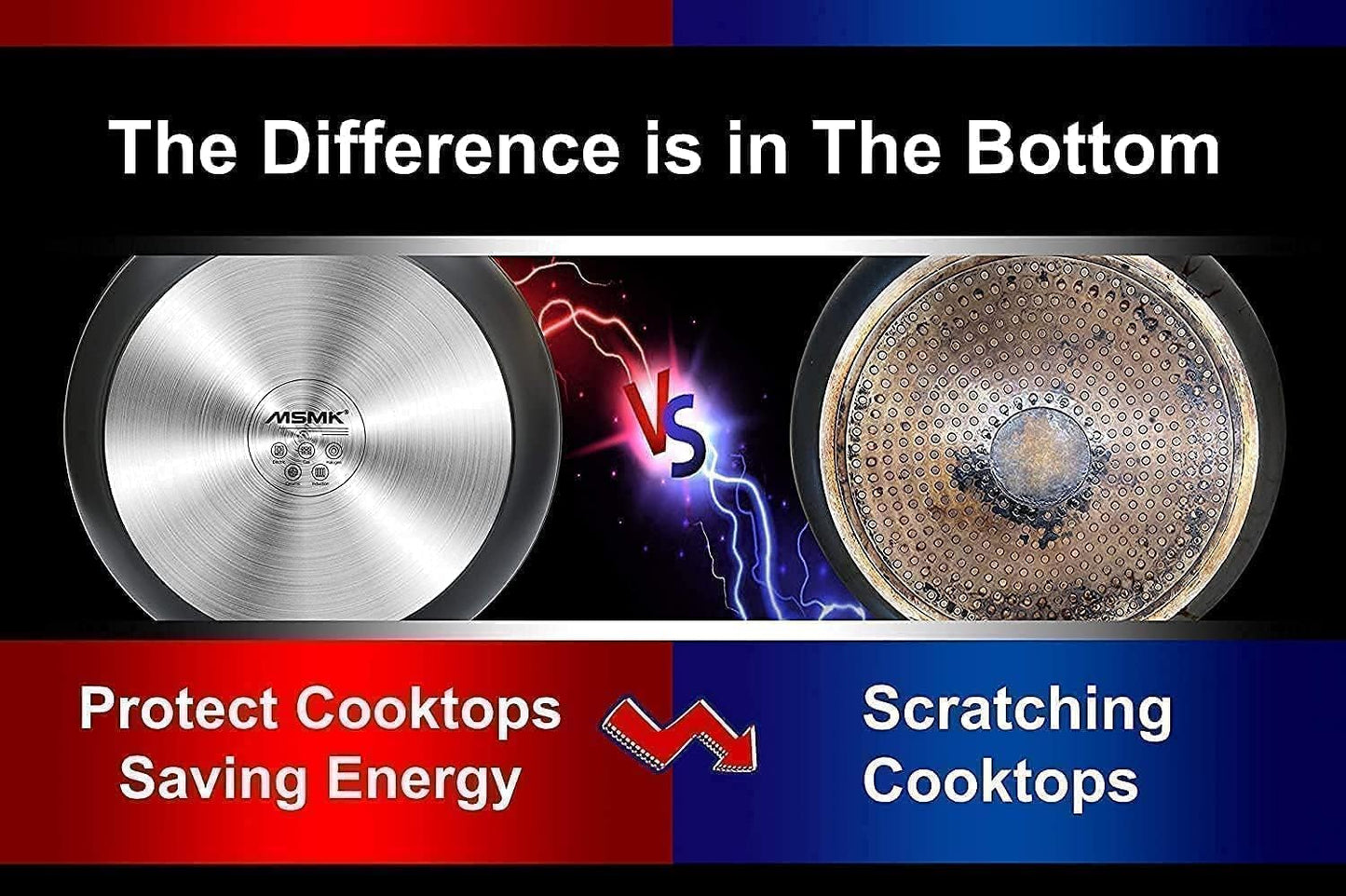 MsMk Small Egg Pan,8 1/2 inch Titanium and Ceramic Nonstick Omelette Pan,Small Frying Pan Safe for Induction,Scratch-resistant,Oven Safe to 700°F Pan for Cooking, Dishwasher Safe