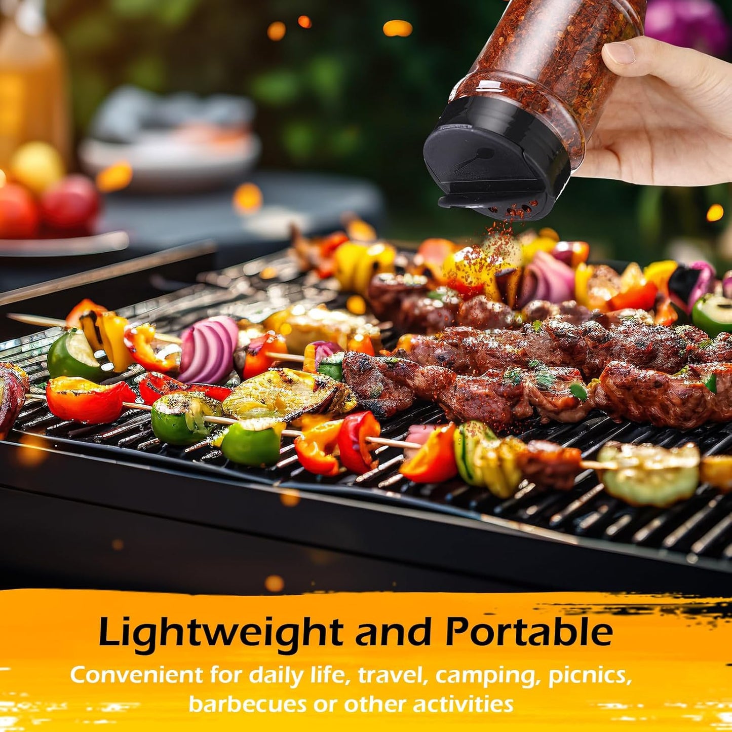 30 Pack Plastic Spice Jars with Shaker Lids Clear Seasoning Containers Spice Bottles for Kitchen Storing Spice Herbs Seasoning Powders (Oval Shape,12.2 oz)