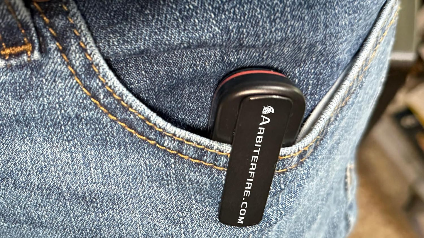 Lancer IR Pen Digital Infrared Thermometer, Black, Handheld Temperature Scanner with LCD Display, 9:1 Distance Ratio, for Fire Sprinkler Inspections