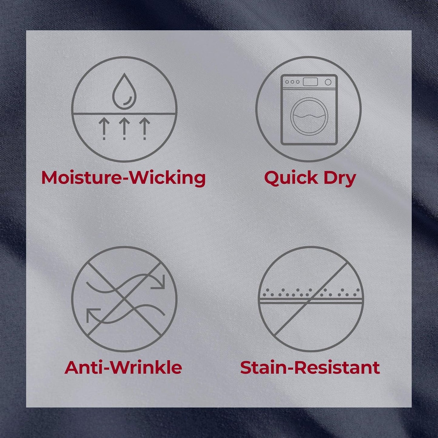 Mellanni Twin Sheets Set - 3 PC Iconic Collection Bedding - Hotel Luxury, Extra Soft, Cooling Bed Sheets - Wrinkle, Fade, Stain Resistant (Twin, Navy Blue)