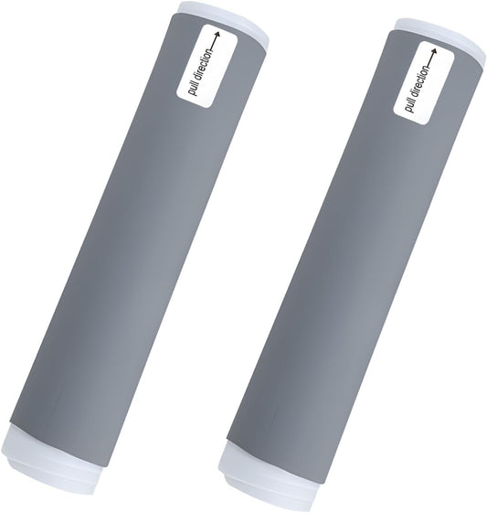 Upgraded Silicone Pan Handle Sleeve - Heat-Resistant&Non-Slip Cast Iron Handle Cover for Pots and Pans - Multipurpose Kitchen Protection(2pcs Small)