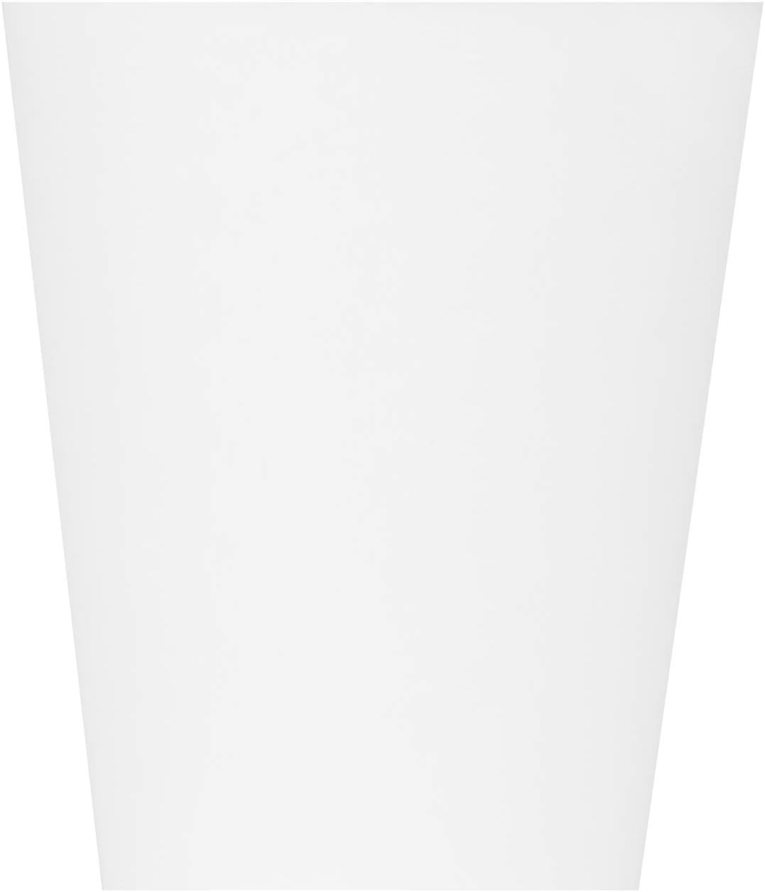 Karat C-K508W 8 oz White Paper Hot Cup, 80mm Diameter - Case of 1000 pcs