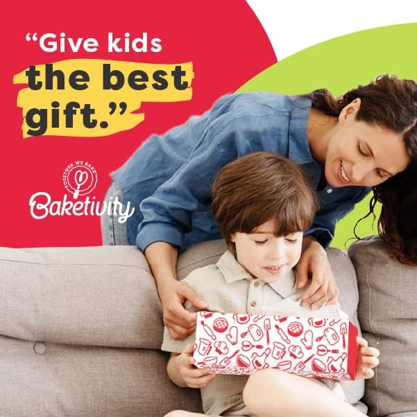 Confetti Swiss Roll Baking Kit For Kids 6-12, Real Jelly Roll Cake Making Set With Pre-Measured Ingredients, Cake Decorating For Girls And Boys With Cream And Rainbow Sprinkles, Kids Baking Gift Set