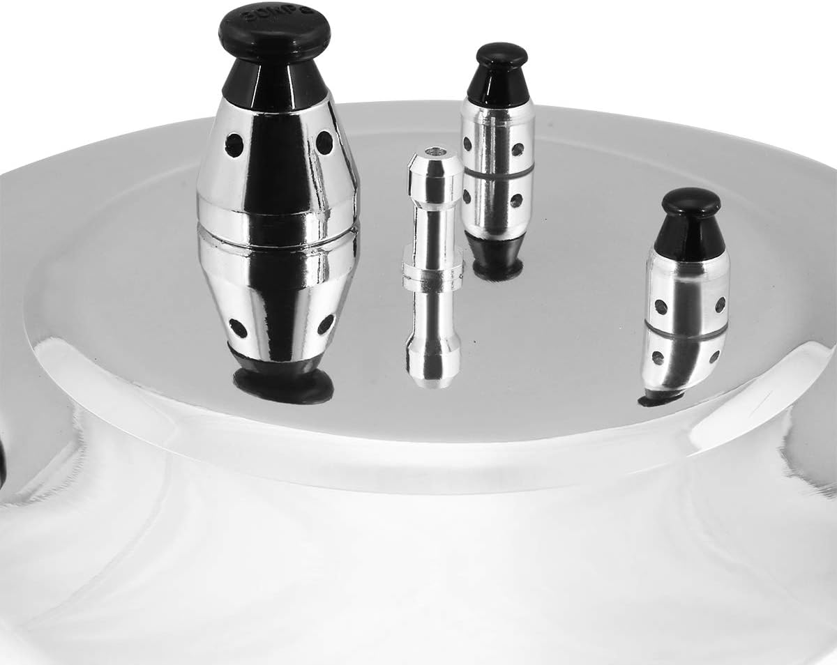 Barton 8Qt Pressure Canner Release Valve Aluminum Canning Pot Cooker Pot Stove Top Instant Fast Cooking Pot Stewing Locking System, 8 Quart