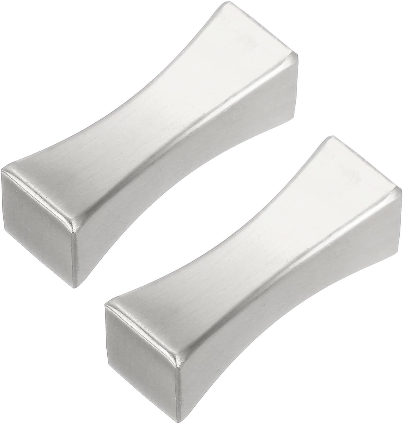 uxcell 2pcs Chopstick Rest, 304 Stainless Steel Chopsticks Holder 2"x0.7"x0.66", Household Tableware Kitchen Tools for Spoon Fork Teaspoon Dining Tool Rest, Silver Tone
