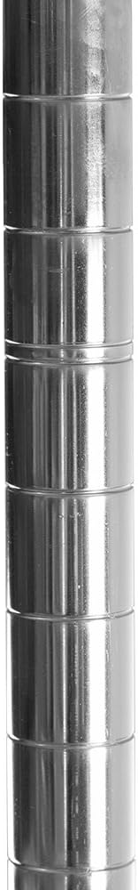 Shelving Inc. 8" d x 30" w Chrome Wire Shelving with 3 Tier Shelves, Weight Capacity 800lbs Per Shelf