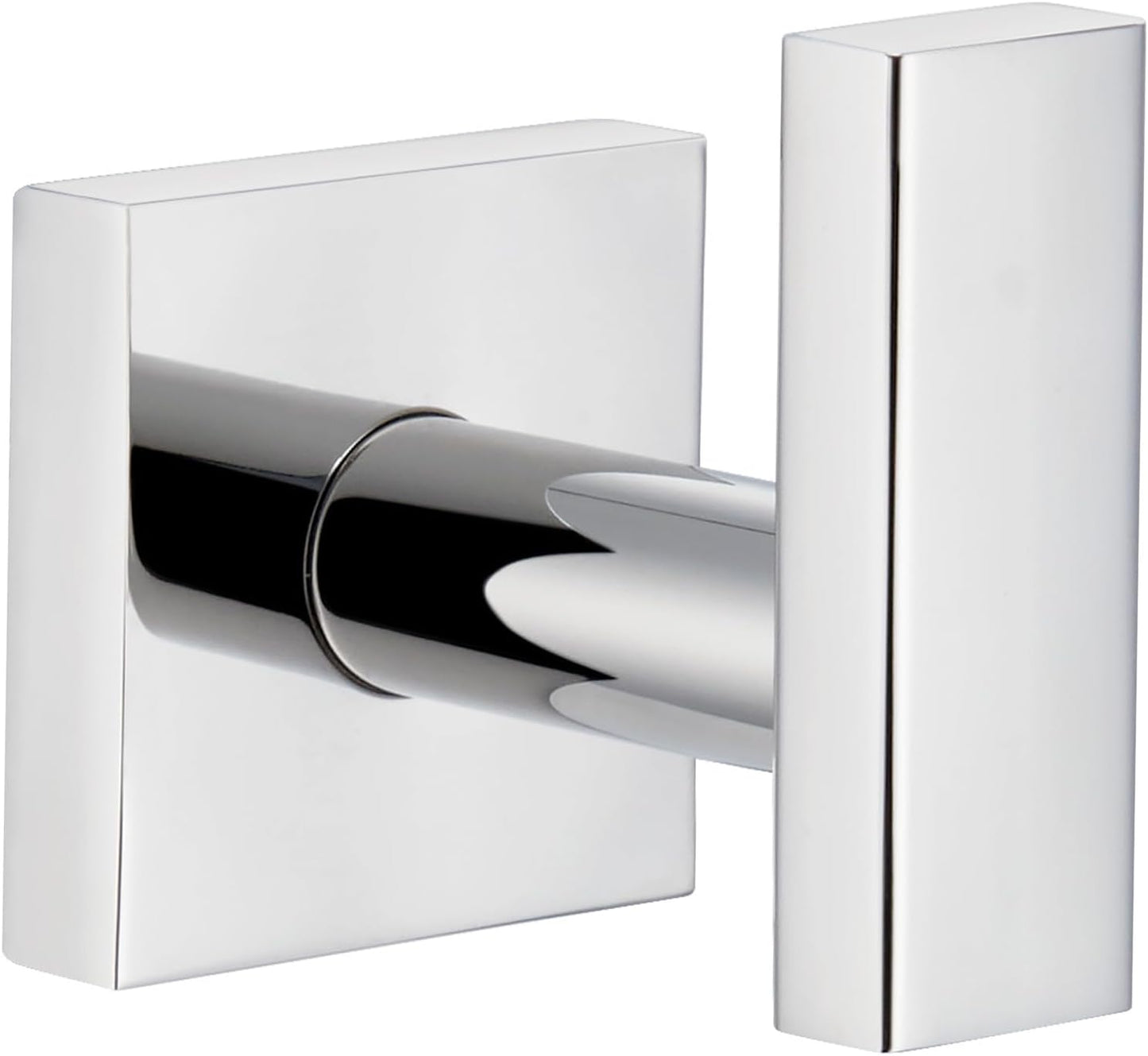 Angle Simple Towel Hook for Bathroom, SUS 304 Stainless Steel Robe Coat Hook, Hand Towel Holder Wall Mounted, Polished Chrome