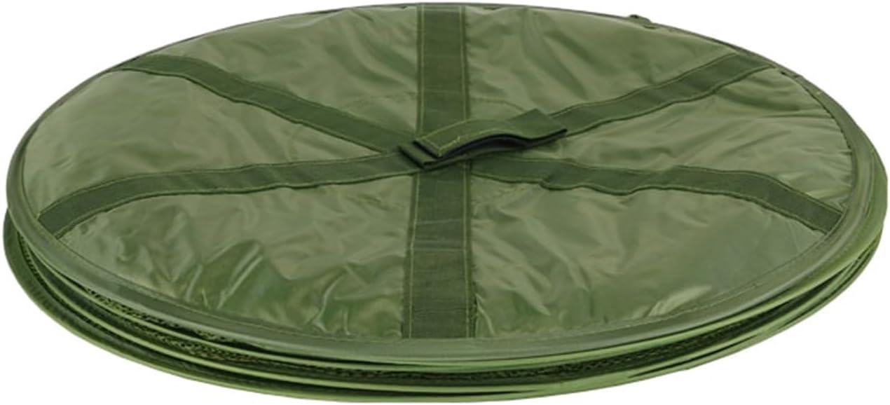 Grow1 2ft Drying Rack 1-Piece Collapsible Mesh Herb and Flower Hanging Dryer with Carrying Case for Even Airflow and Secure Harvest Storage