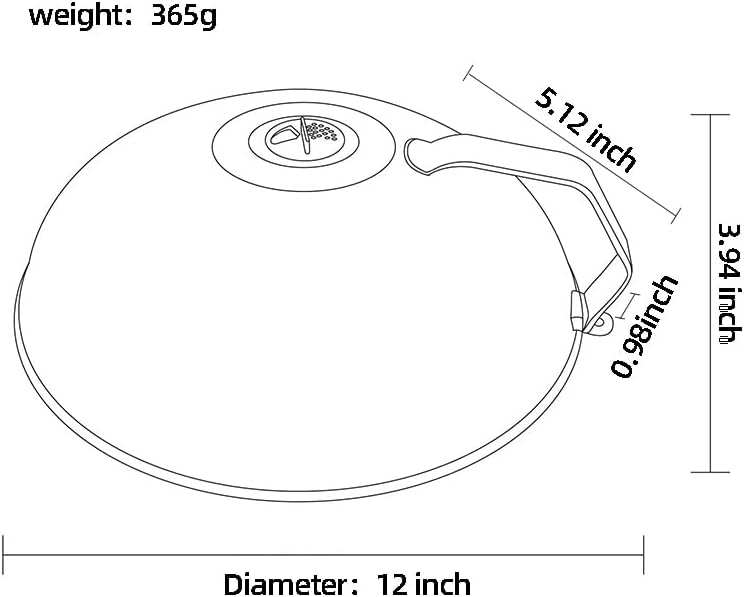 WENWELL Microwave Splatter Cover for Food 12",Large Clear Microwave Splash Guard Cooker lid with Handle,Dish bowl Plate Serving Cover Home Kitchen Essential,BPA-Free,Saft Plastic