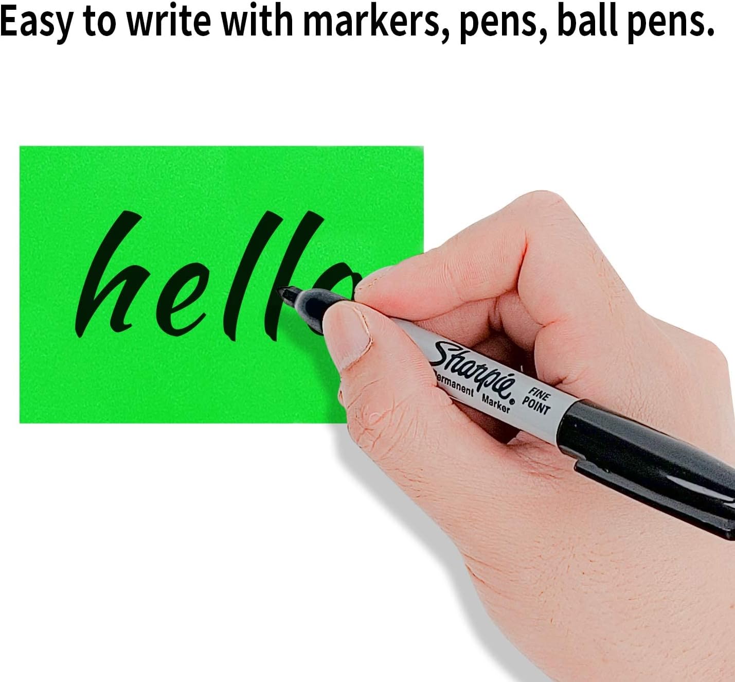 STARLIBOO Colored Labels Stickers 3 x 2 Inch, Removable Rectangle Moving Labels, 300Pcs Garage Sale Price Stickers, Adhesive Moving Labels for Boxes(Fluorescent Green)