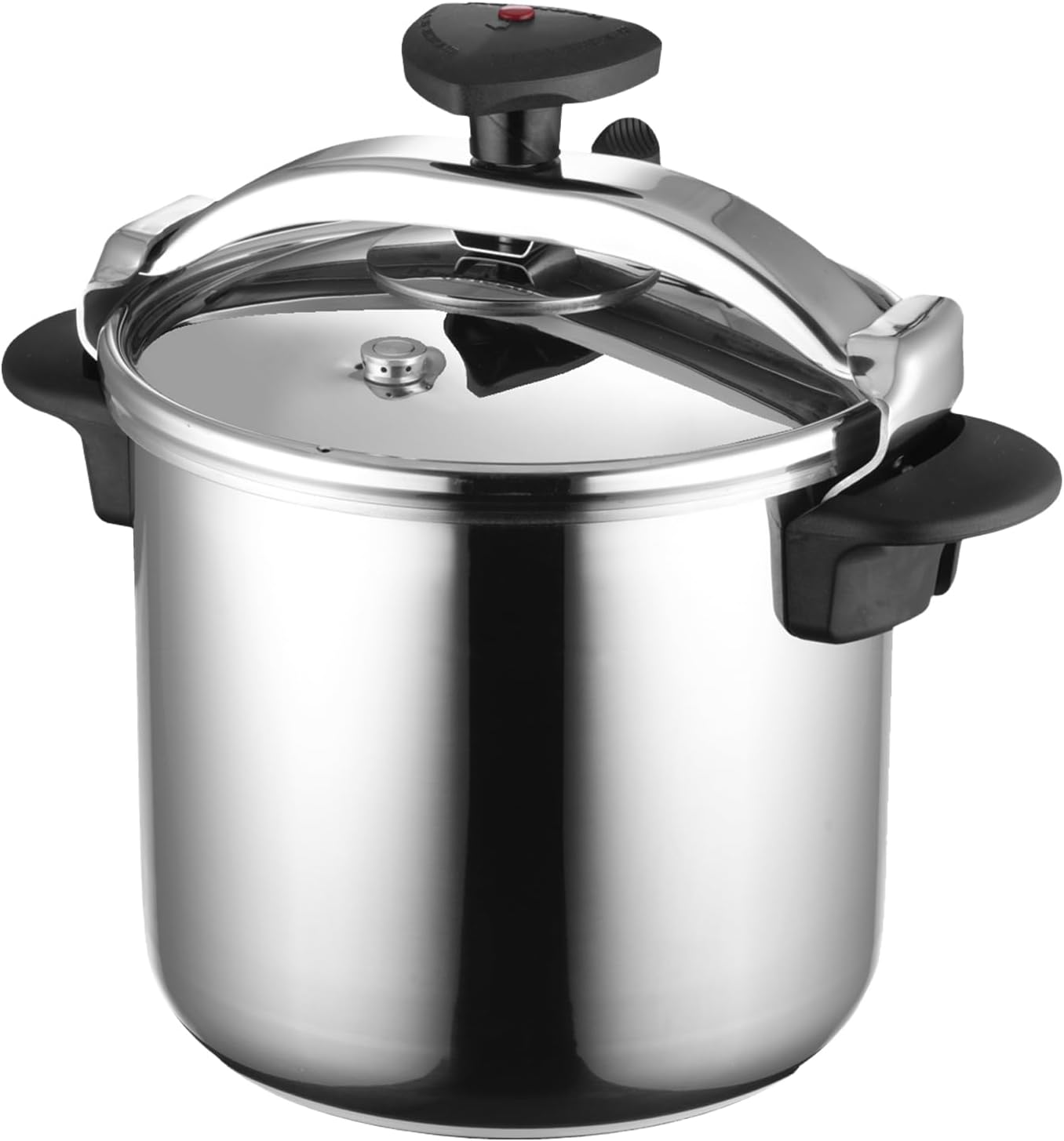 MAGEFESA Star Pressure Cooker, 10.6-Quart, 18/10 Stainless Steel, Works on All Stovetops (Induction Compatible), Safety Lock & 8 PSI Cooking