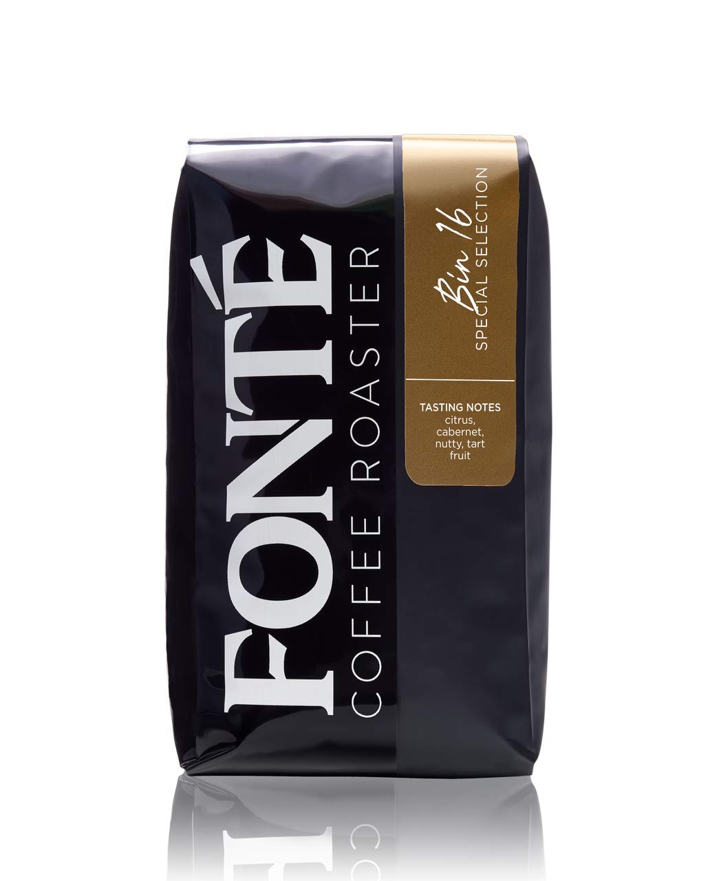 Fonte Coffee Roaster - French Press - Medium-Dark Fresh Roast - Roasted in Seattle - Single Origin - Citrus, Cabernet, Nutty, Cherry - 12 oz - Bin 16