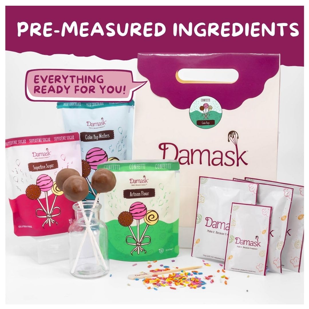 Gluten-Free Chocolate Cake Pop Kit - White Chocolate Coating