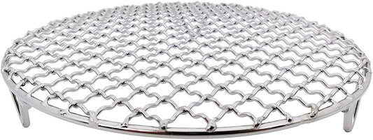 Versatile Round 304 Stainless Steel Cooling Rack Baking,Heat Resistant Rust Proof Sturdy Durable Dia 13"