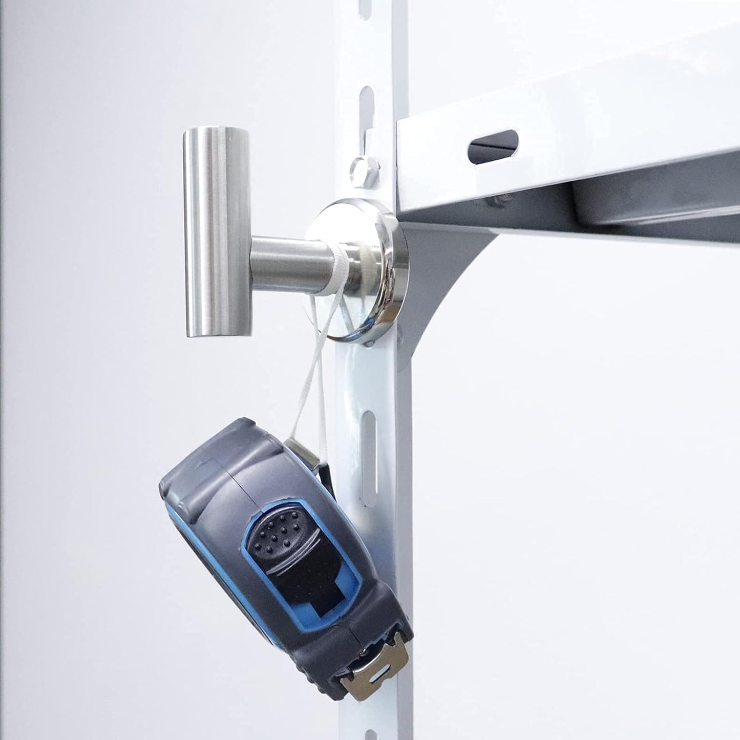 Magnetic Hooks Coat Magnet Hooks for Hanging,Magnetic Hooks Heavy Duty with Rare Earth Neodymium for Pot Holder,Grill,Refrigerator,Home,Kitchen,Workplace or Office.Pack of 4,Silver