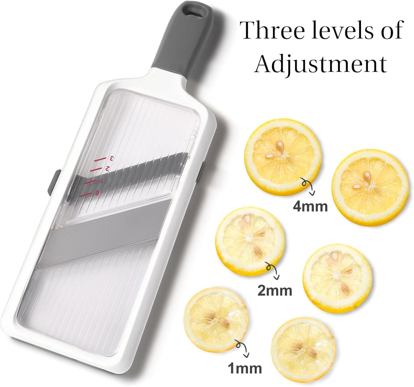 Multi Vegetable Slicer-Safe Mandoline slicer for kitchen,Adjustable Stainless Steel Blade,Cutter for Fruits and Vegetables,Cabbage Shredder