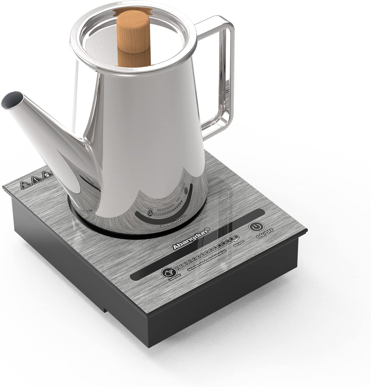 Mini Induction Cooktop, 500W /110V Mini Electric Countertop Burners Portable Small Induction Hot Plate