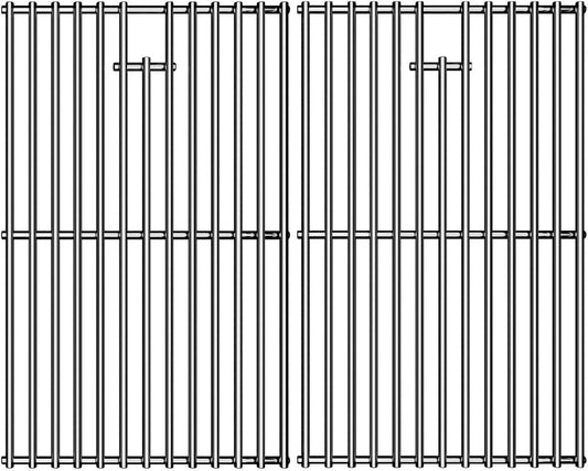 17/17.5/19.5 Inch Stainless Steel Cooking Grates for Weber Spirit I & II 200 Series Spirit E210 Spirit E220 Spirit S210, Spirit S220 with Front Control, Weber 7637 Gas Grills