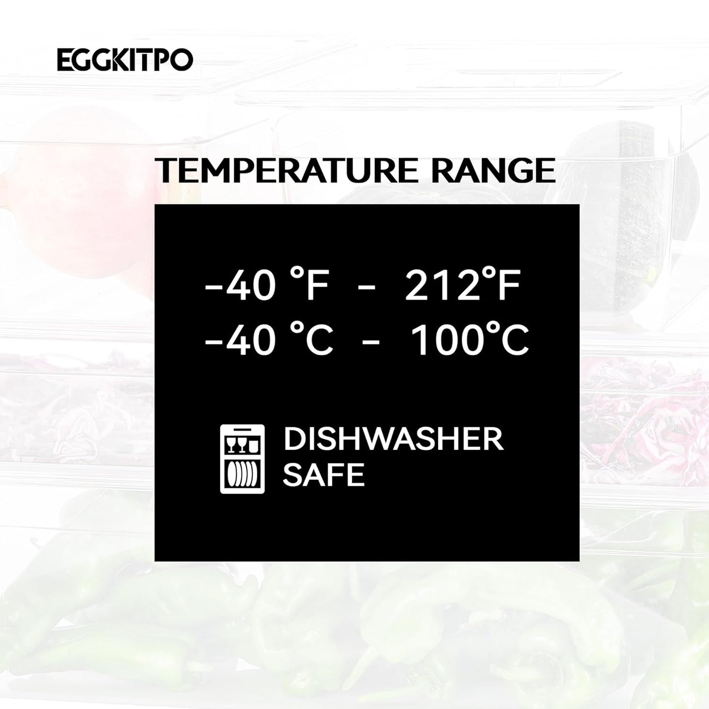 6-Pack Half Size Food Pan 2.5 Inch Deep Food Storage Container for Commercial Business Clear Stackable Polycarbonate Pans for Food Prep BPA Free Freezer-safe