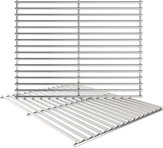 15/17/19 Inch Grill Cooking Grates Replacement for Weber Genesis II 300 and Genesis II LX 300 Series Gas Grills, Genesis II E&S 310 315 320 325 340