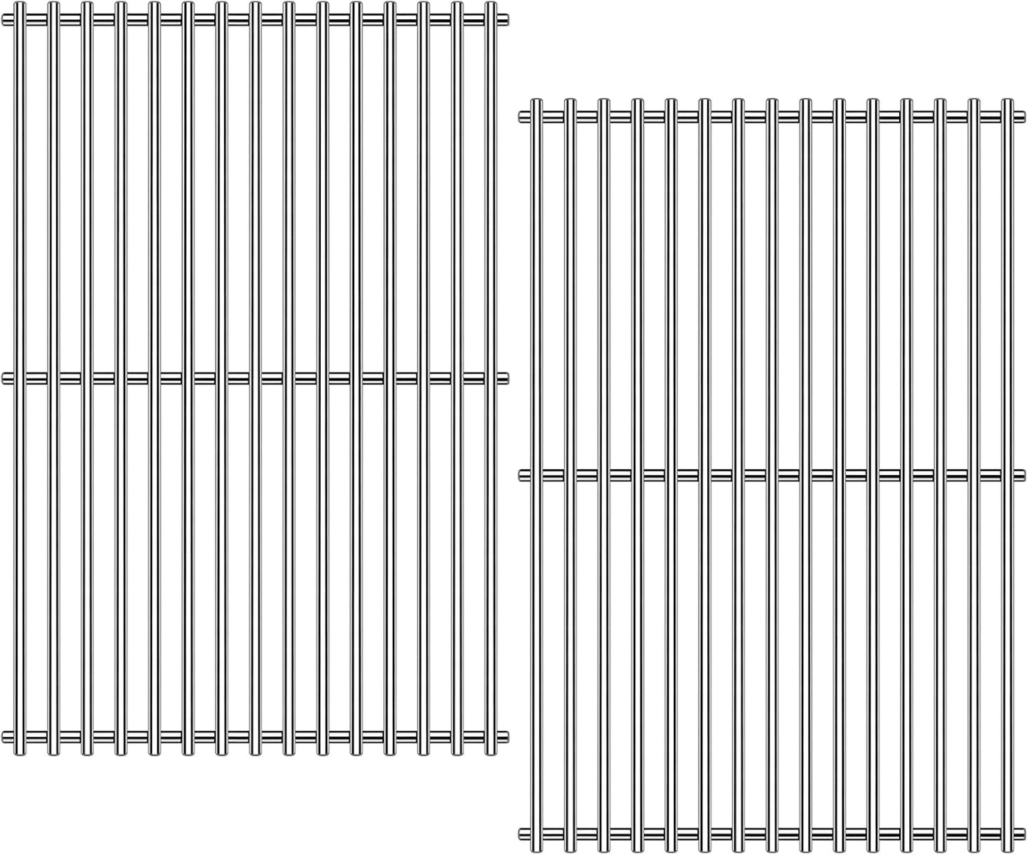 BBQ Grill Grates Parts for Vermont Castings Grill CF9030, VC3050, VCS3505, VCS3505BI, VCS3506, VM400, VM400XBP, VM406, ProChef 34402, Kenmore Grills,Stainless Steel Grid Accessories Replacement