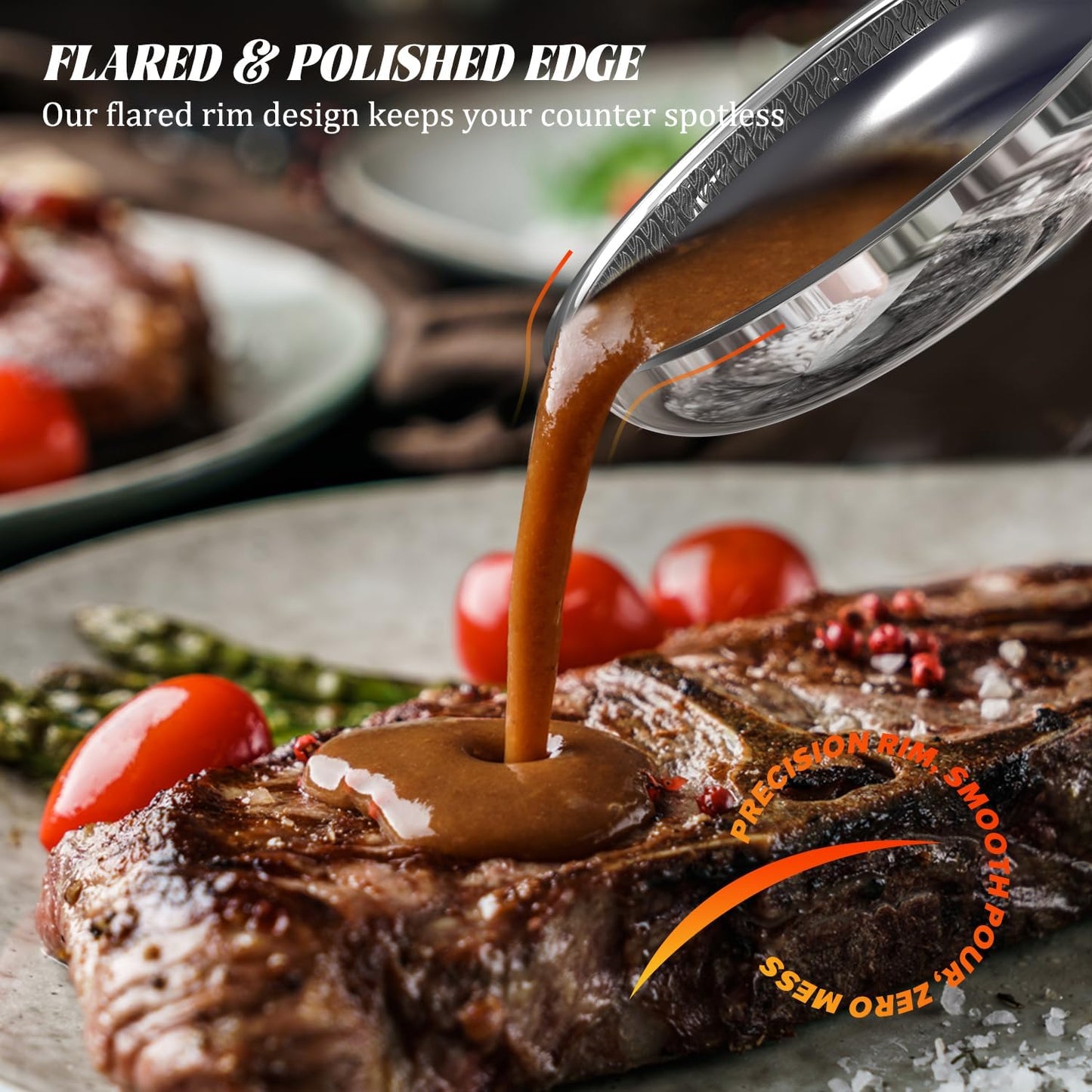 10" Hybrid Ceramic Nonstick Frying Pan, 3-Ply Stainless Steel Skillet, 2-Layer Coating, PFAS & PTFE Free, 9H Hardness & Corrosion Resistance, Dishwasher Safe, Induction Compatible-Black