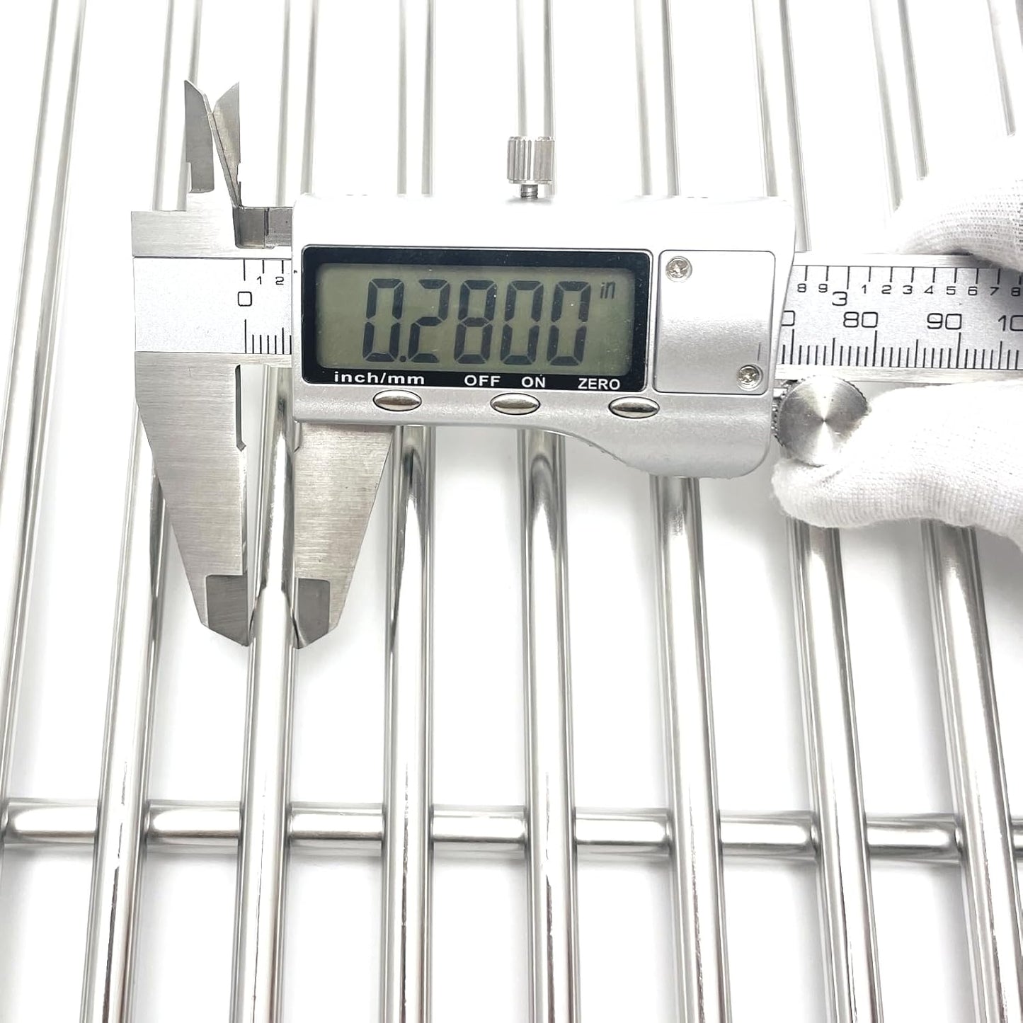 17-1/2" Stainless Steel Cooking Grates Replacement Parts for Weber Spirit 200 Series Spirit E-210 S-215 S-210 E-220 S-220 Gas Grill Grids 7637 67022