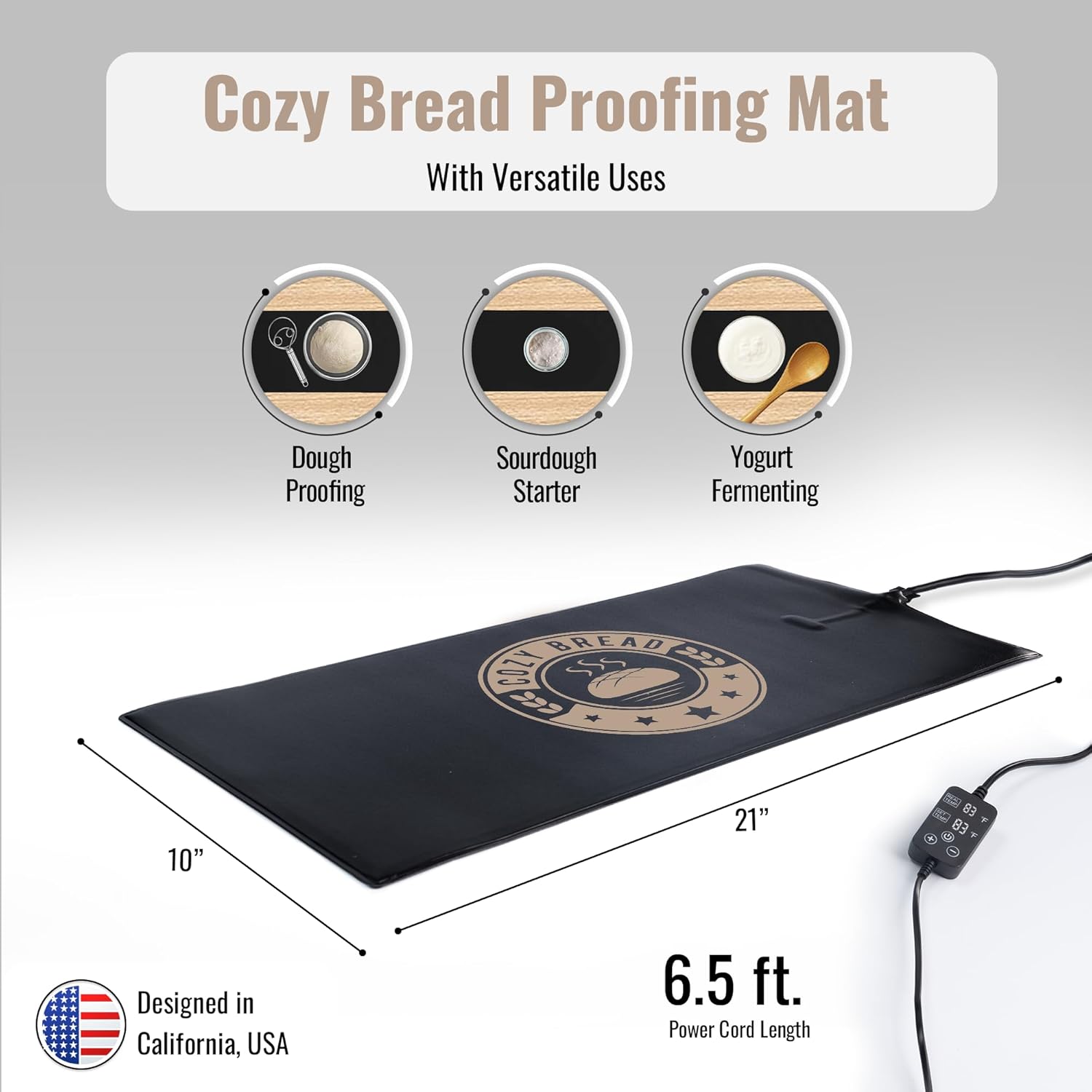 Cozy Bread Sourdough Bread Proofing Mat - Thumbnail 4