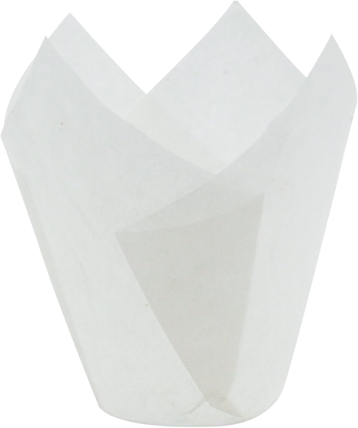 White Tulip Baking Cups, Mini Size, Pack of 125