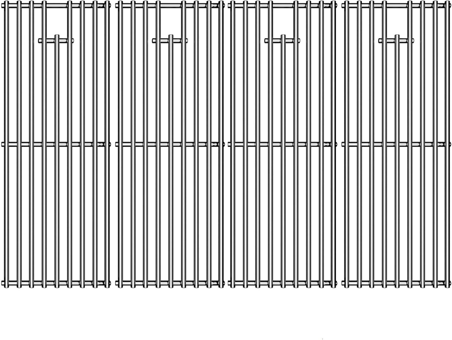17/17.5/19.5 Inch Stainless Steel Grill Grates for Chargriller Akorn 2121, 2123, 2222, 2828, 3001, 3030, 3725, 4000, 5050, 5252, 5650, 9020, Replacement 19 3/4 Inch * 27 Inch