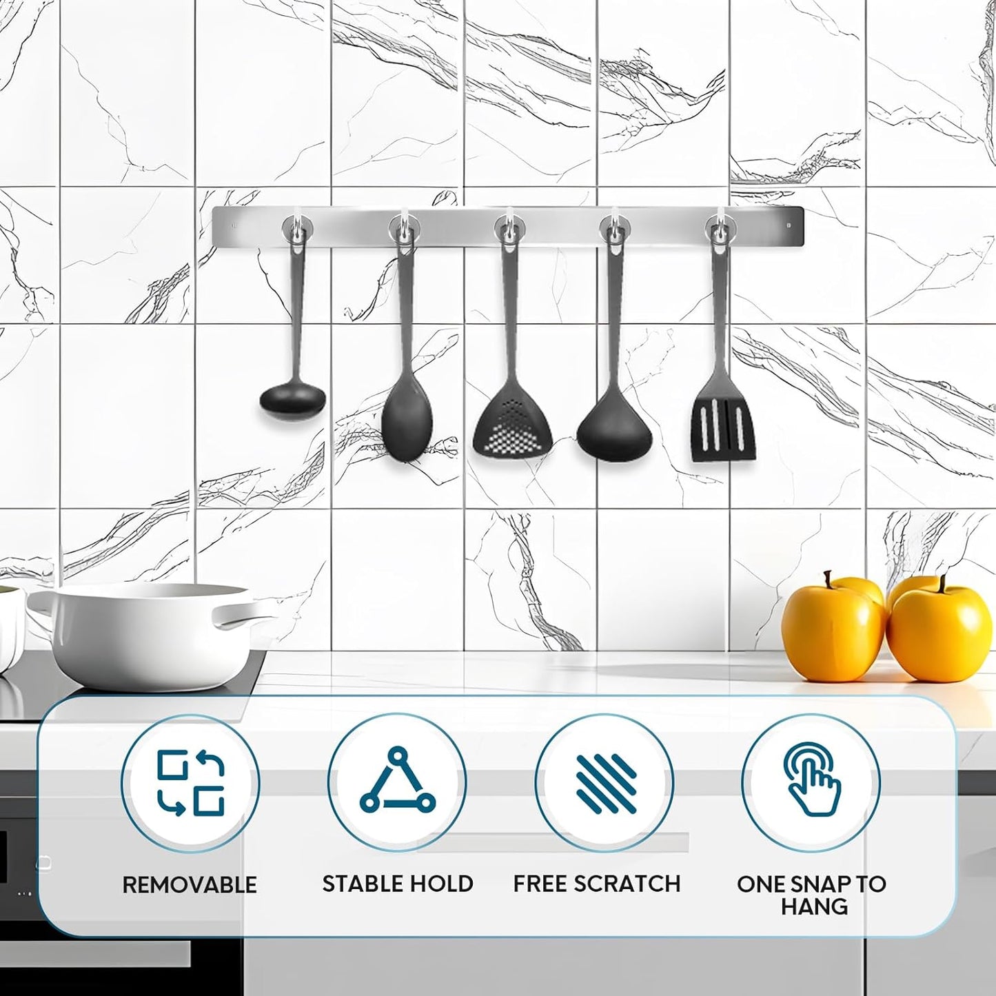 Neosmuk Magnetic Hooks for Cruise Cabins, Heavy Duty 30lb Strong Magnet Hook, Cruise Ship Essentials for Hanging, Metal Wall Refrigerator Hangers (Silver White, 10 Pack)