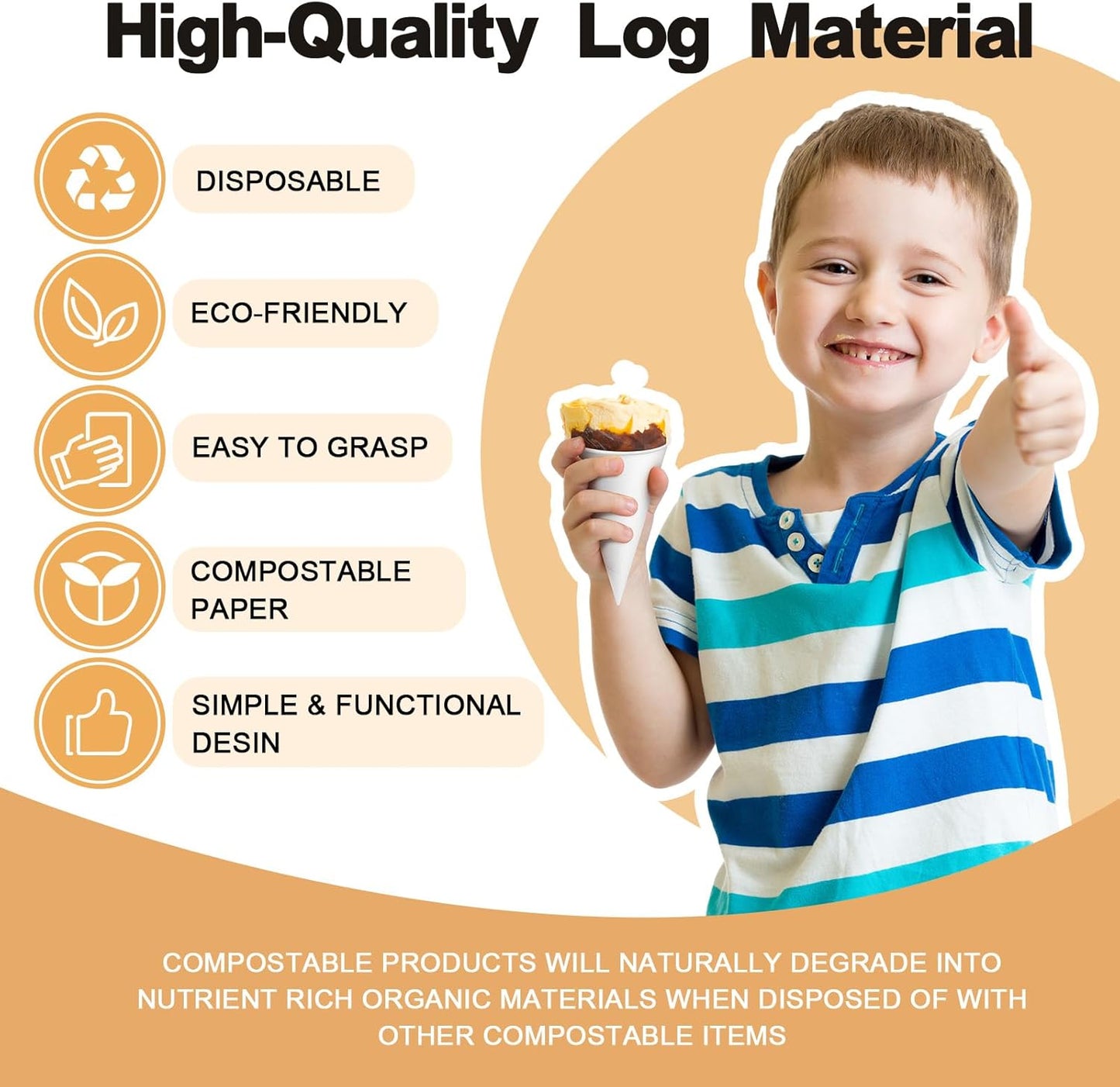 Roshtia 400 Pcs 4 oz Paper Cone Cups Thicken Disposable with 1 Cups Dispenser Pull Type Wall Mount Cup Holder Paper for Restaurants, Home, and Office, and Shaved Ice, Cold (Black)