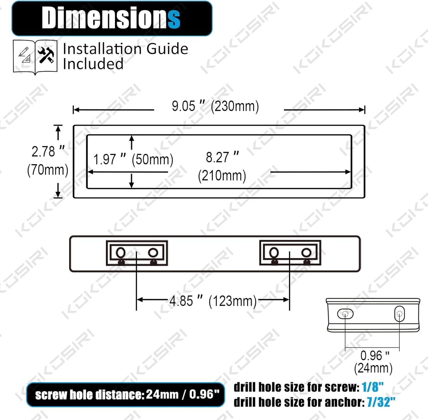 KOKOSIRI Towel Rings Brushed Gold Hand Towel Bars 9-Inch Kitchen Towel Rack Stainless Steel Bathroom Hardware Wall Mounted, 2 Pack B4008BG-L9-P2