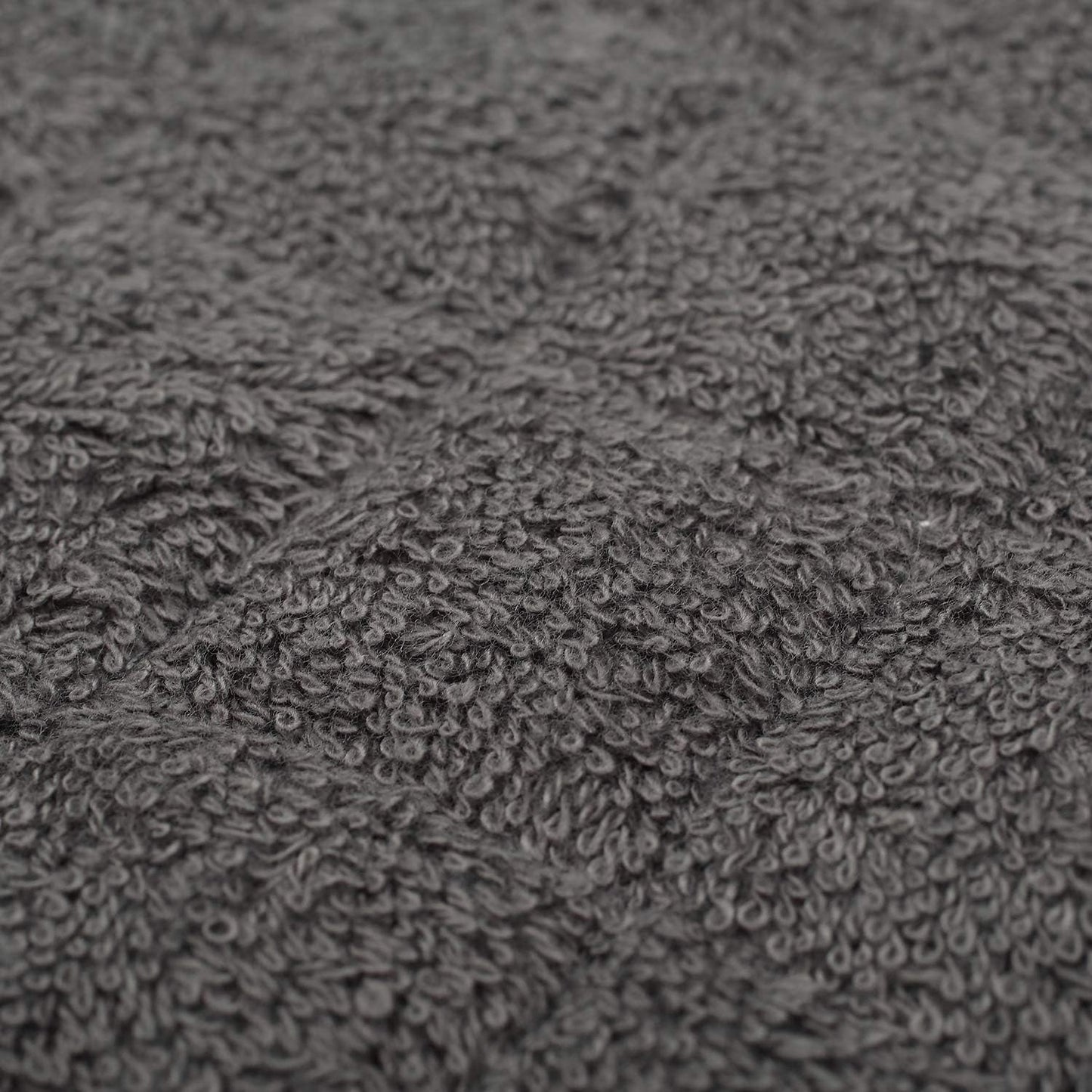 100% Cotton Kitchen Everyday Basic Terry Pot Holder Heat Resistant Coaster Potholder for Cooking and Baking Set of 5 Mineral Gray