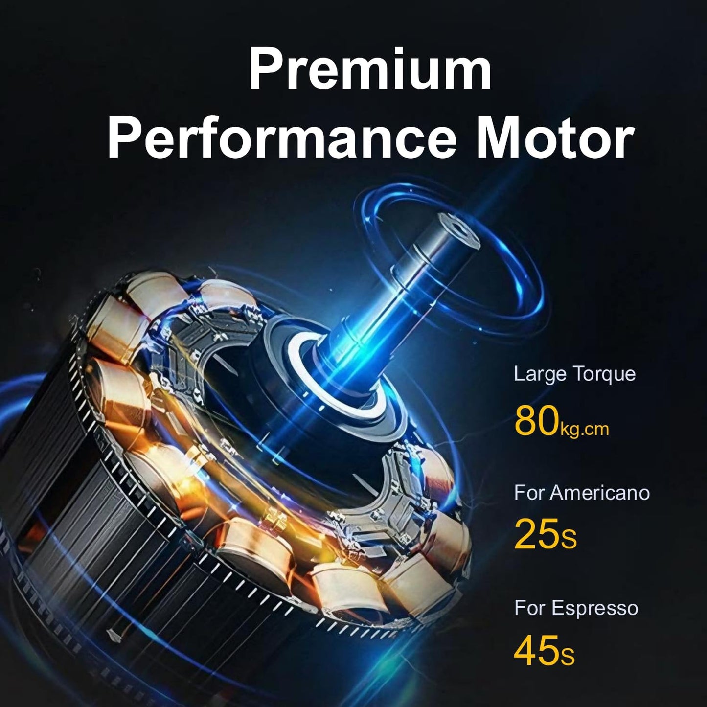 V6 Pro Portable Coffee Grinder - 60 Grind Settings Conical Burr, USB-C Fast Charge 4400mAh for Camping Travel Office, Aircraft Aluminum Body, Cup Holder Size, Quiet ≤65dB & 2-Yr Warranty