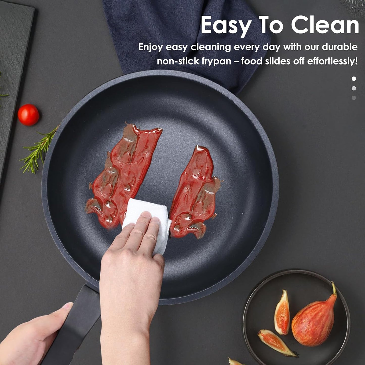 Nonstick Frying Pan Skillet,8 Inch Frying Pan Skillet,Egg pans,Omelette Pan,PFOA Free,Kitchen Pots Induction Pot