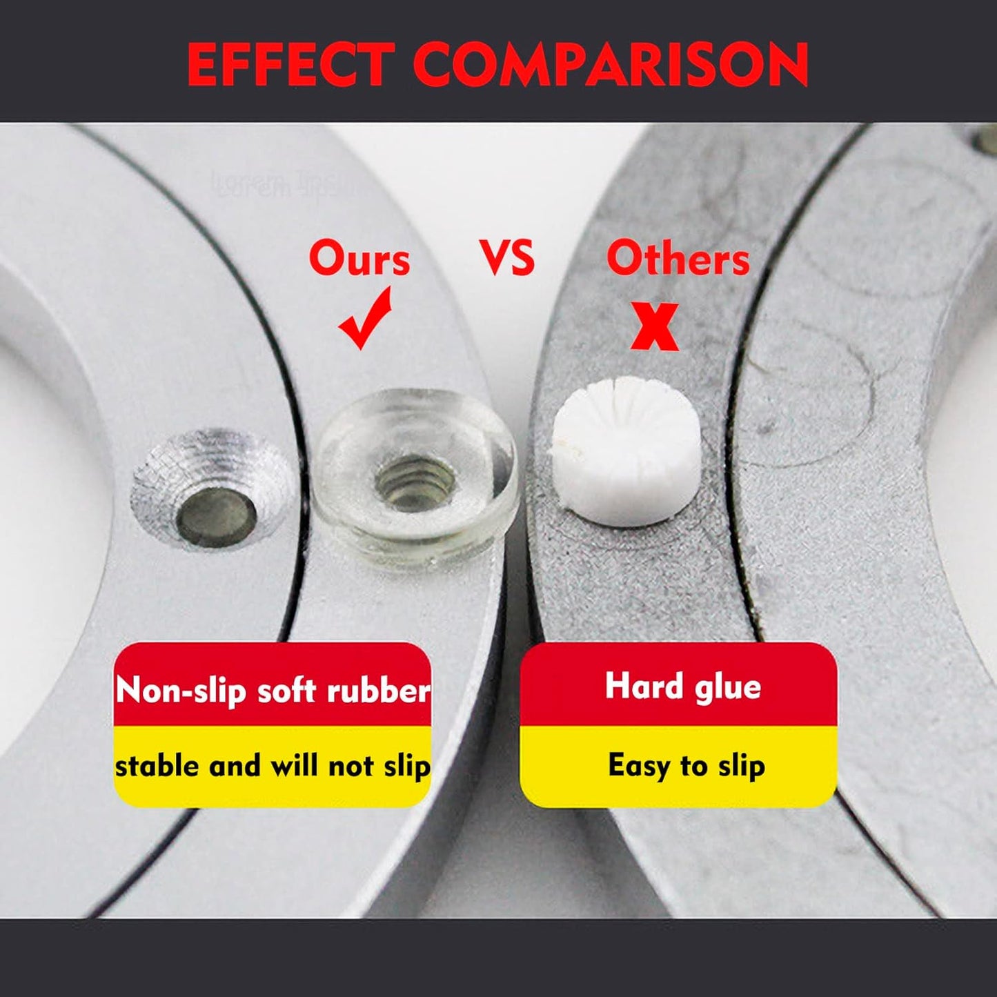 Aluminium Alloy Turntable Bearing, Heavy Duty Swivel Turntable Lazy Susan Rotating Bearing Turntable Round Dining Table Smooth Swivel Plate Hardware, 20"