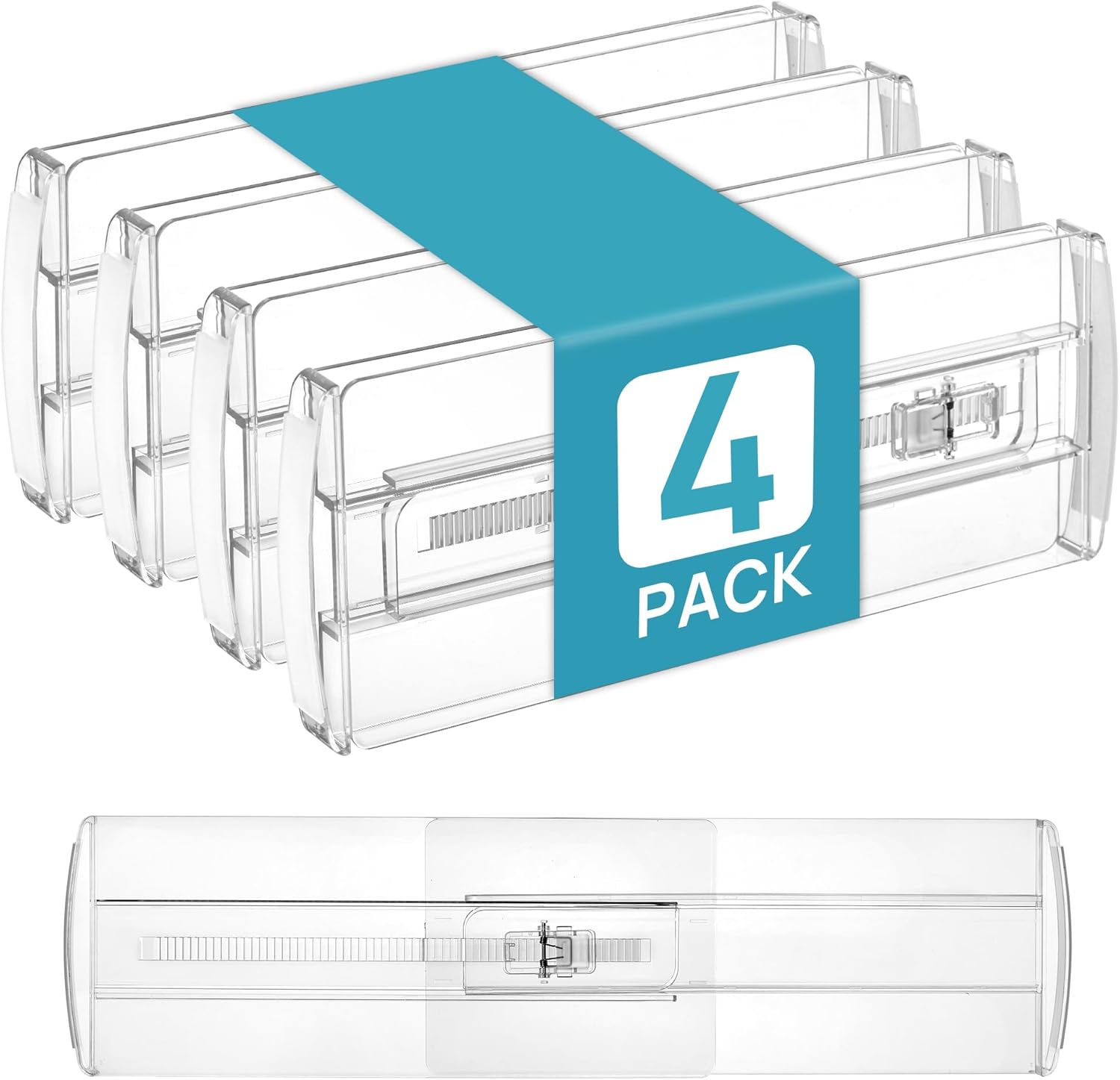 Vtopmart 4 Pack Drawer Dividers for Clothes