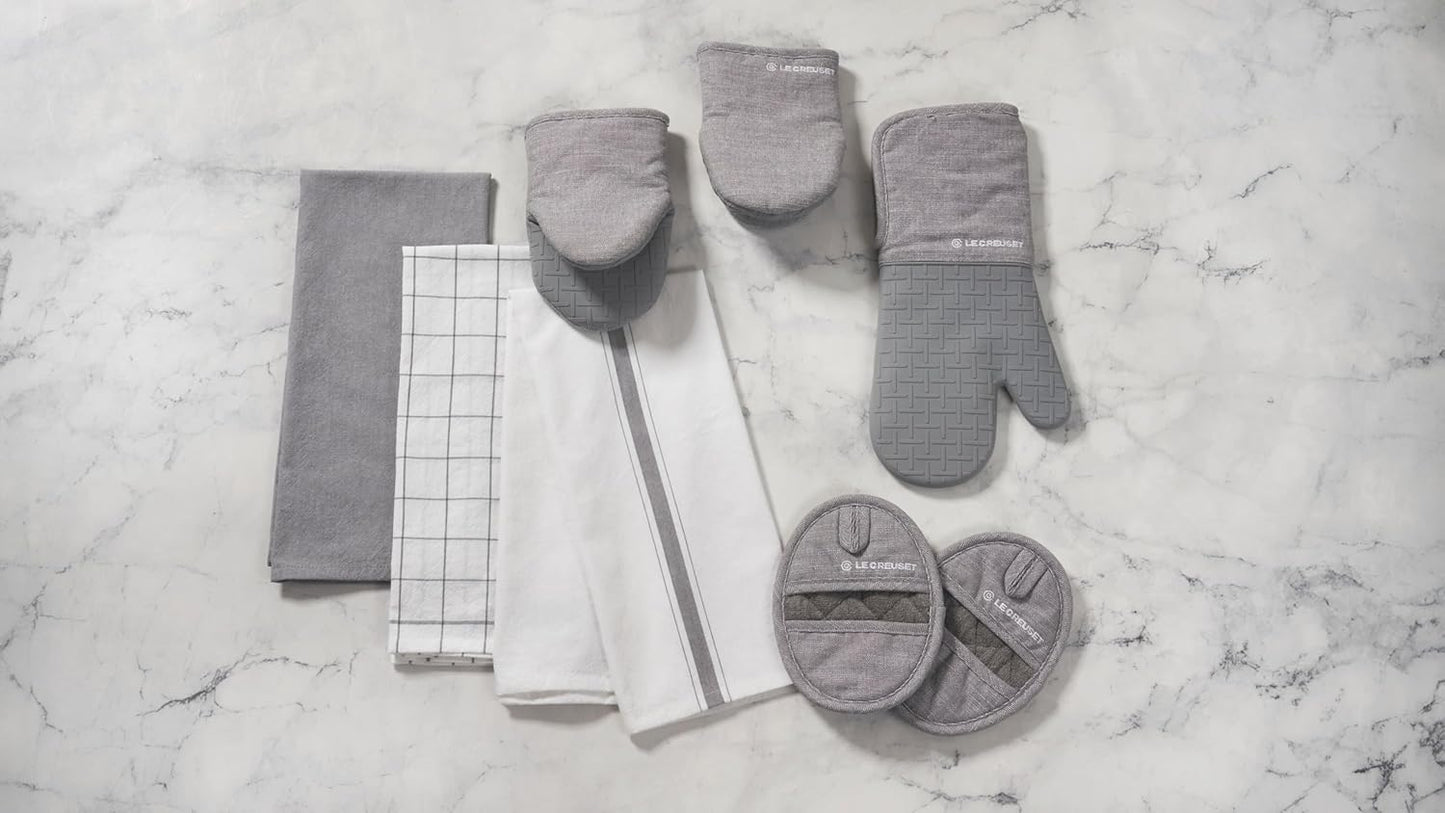 Le Creuset Textile Oven Mitt,15", Noir