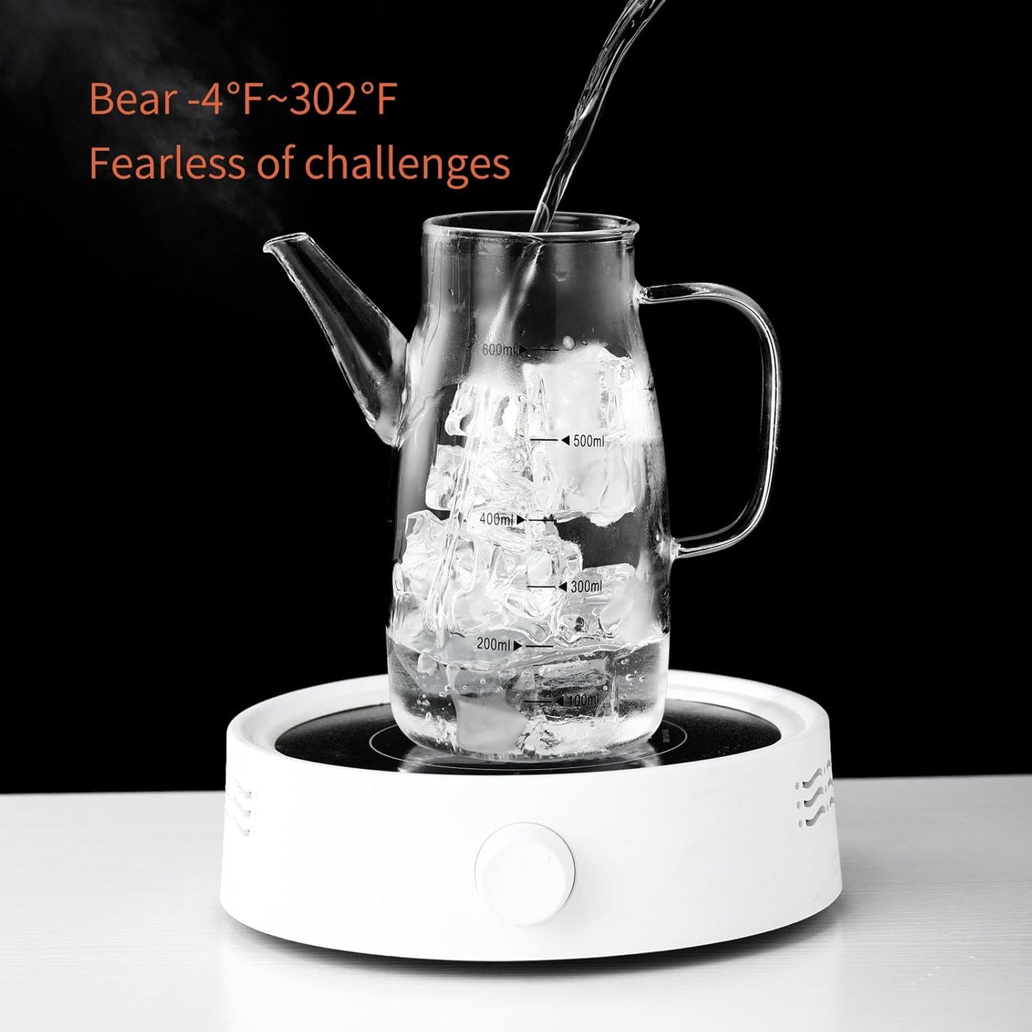 Large Glass Oil Dispenser Bottle for Kitchen Cooking Recipiente Para Aceite De Cocina Olive Oil Vinegar Dispenser Cruet Stainless Steel Lid No Drip Liquid Container (Champagne, 34oz /1000ml)