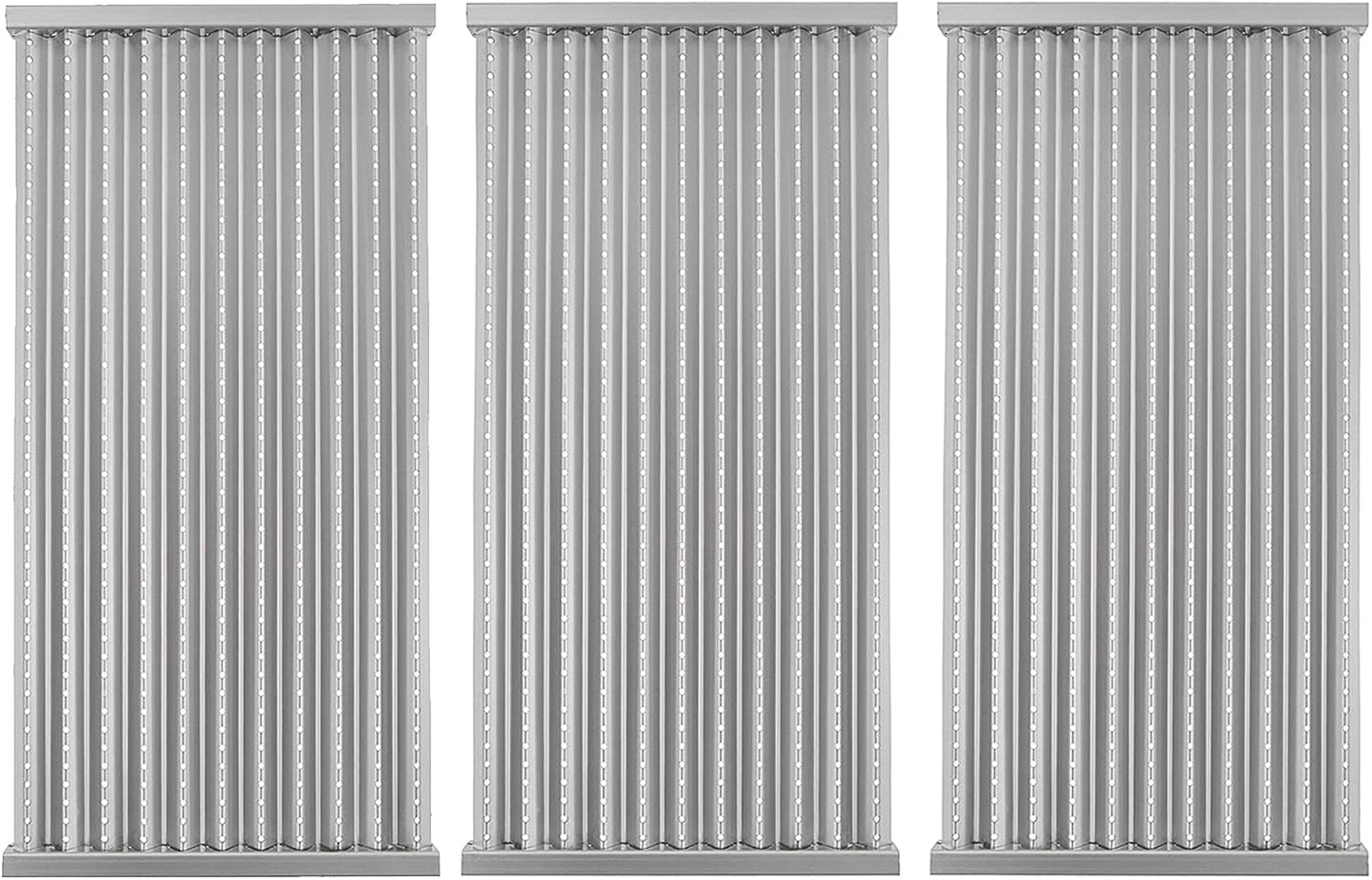 18 7/16" Stamped Stainless Steel Replacement Emitter for Charbroil Commercial Tru-Infrared Prior to 2015 463246909 463241013 463243911 463241313 463241314 463247109 (3-Pack)