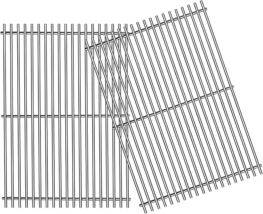 18 7/8" Stainless Steel Genesis 2 Grill Grates for Weber Genesis ii E-310 E-315 E-325 E-330 E-340 S-335 S-340 GS4 Genesis ii Grill Parts for Weber 66095 Genesis ii 300 LX 300 Series Grills