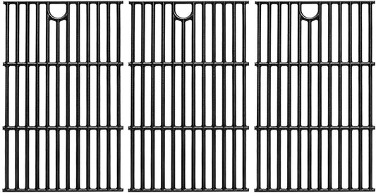 DELSbbq 17" Grill Grates for Charbroil Performance 6 Burner 463228622 463229021 463229521 463229521B 463284422, Cooking Grids for Charbroil Grills, Replacement Parts for G426-0005-W1, Cast Iron