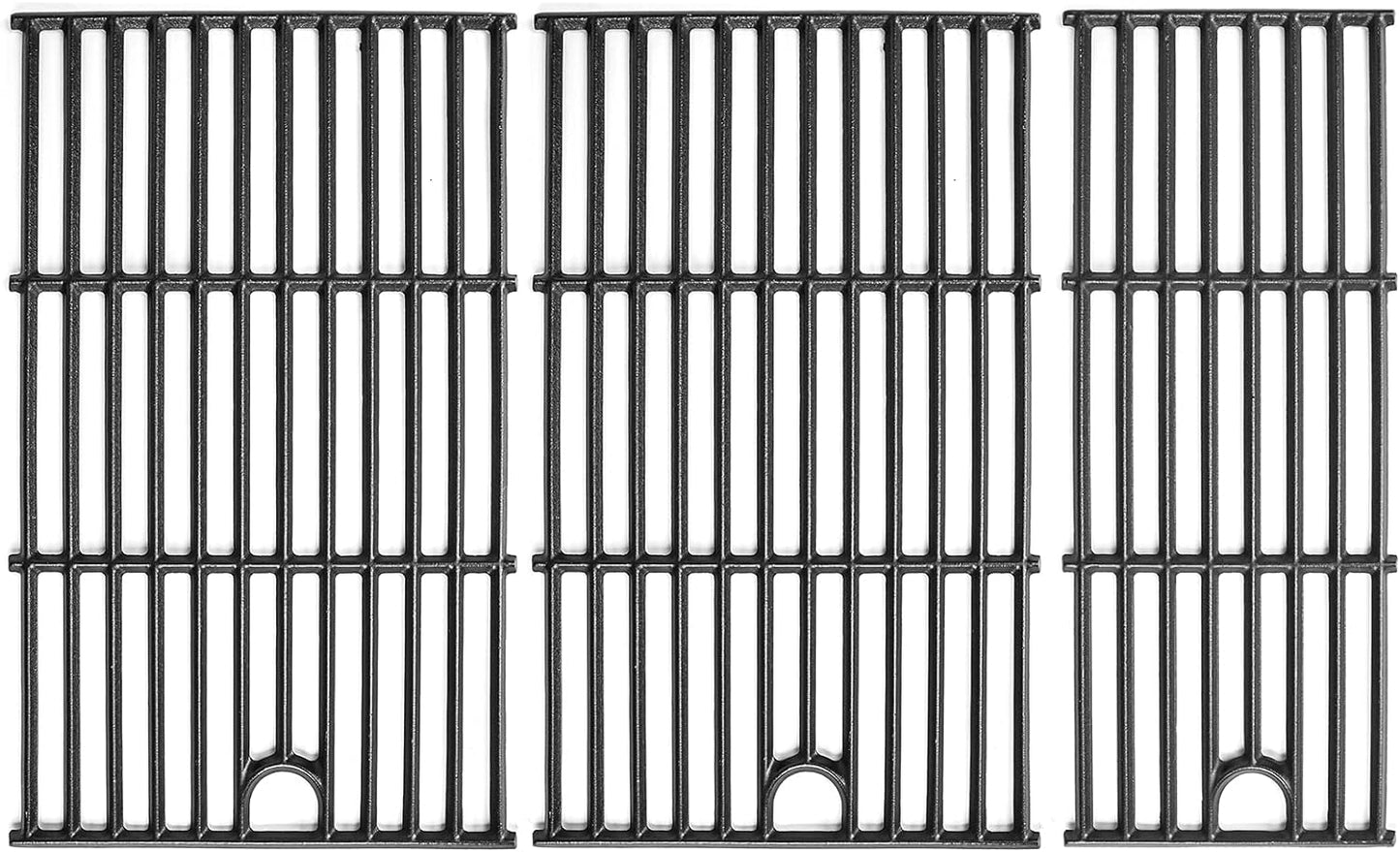 for Charbroil 463448021 Parts Grill Grate for Charbroil Performance 5 Burner Gas Grill Replacement Part Cast Iron Cooking Grate for Charbroil 463449021 463466522 463455021 463451022 5-Burner Gas Grill