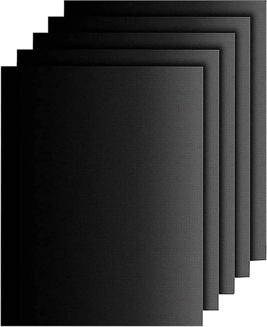 Large Oven Liners，5 PACK Heavy Duty Teflon Oven Liners,BBQ Grill Mats for Bottom of Oven for Gas, Electric and Fan Assisted Ovens，Baking Mat, Oven Protector Sheets，Reusable