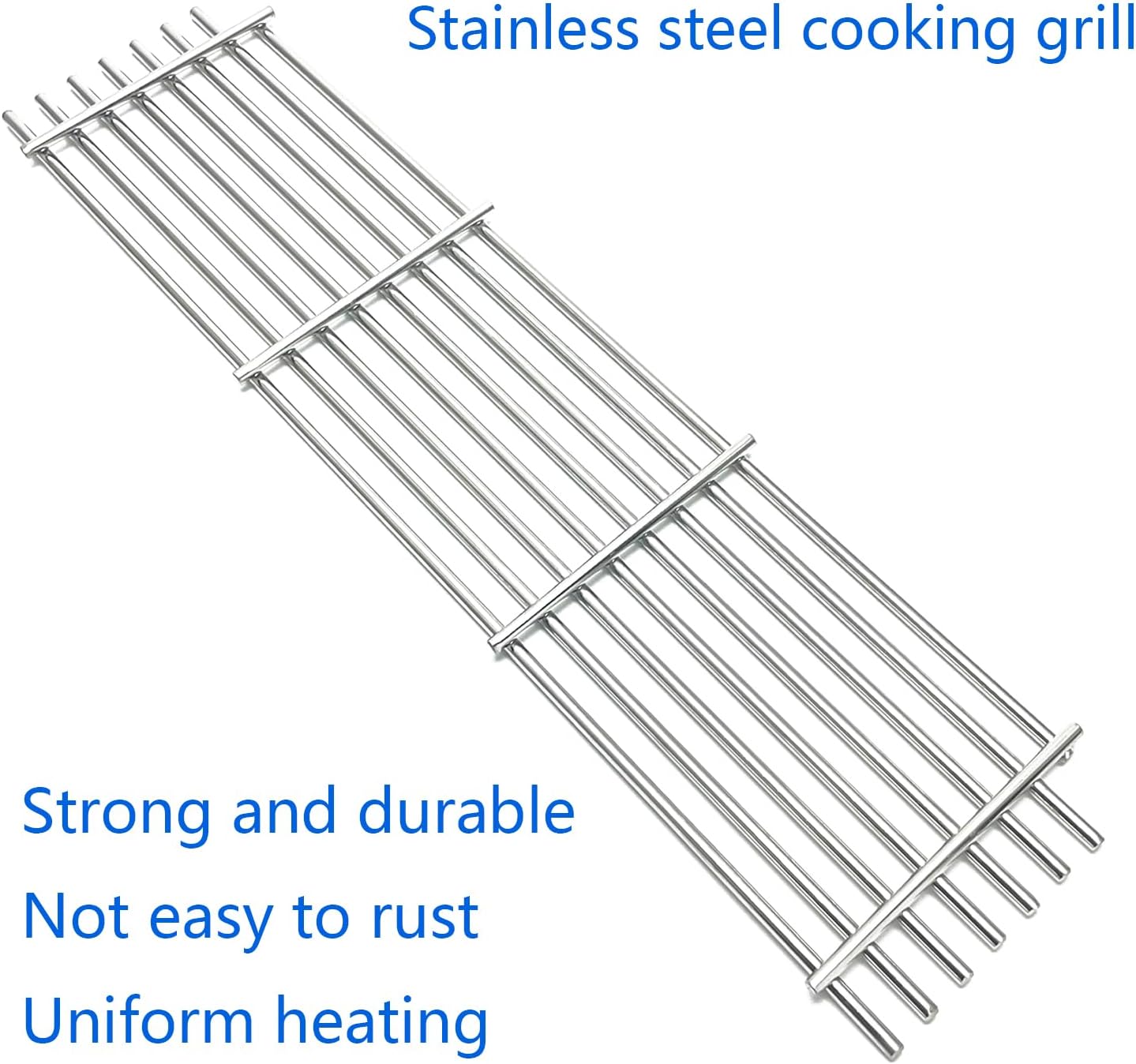 S921 Stainless Steel Grid grates Replacement for Viking VGBQ 30 in T Series, VGBQ 41 in T Series, VGBQ 53 in T Series Viking Grill Grate VGBQ300T,VGBQ0302T Gas Grill 23-1/4"