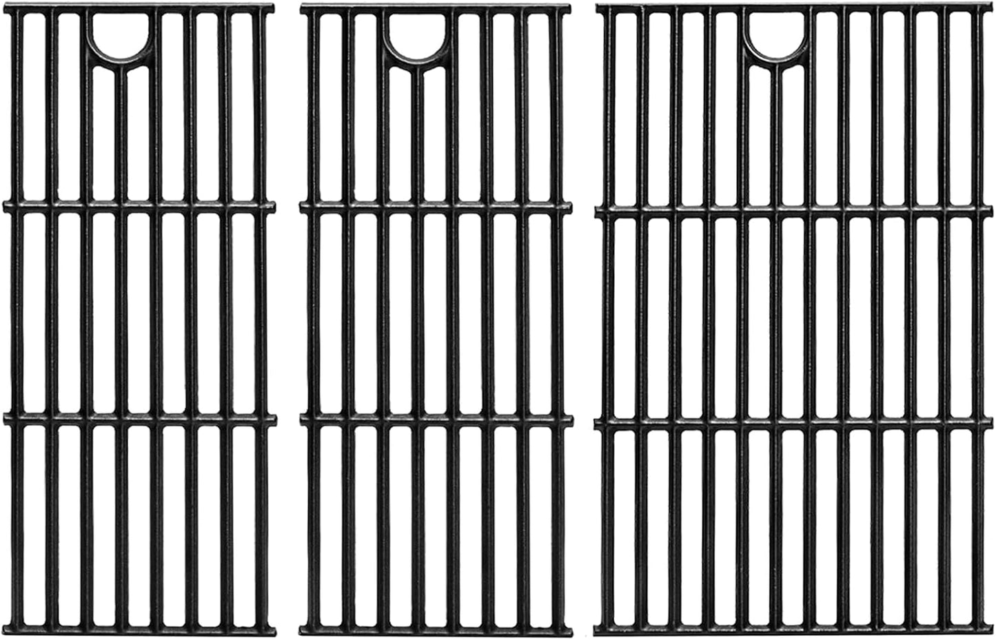 17" Grill Grates for Charbroil Performance 4 Burner 463352521 463354021 463365522 463365021 463350521, Cooking Grids for Charbroil Grills, Replacement Parts for G426-0004-W1 G426-0005-W1, Cast Iron