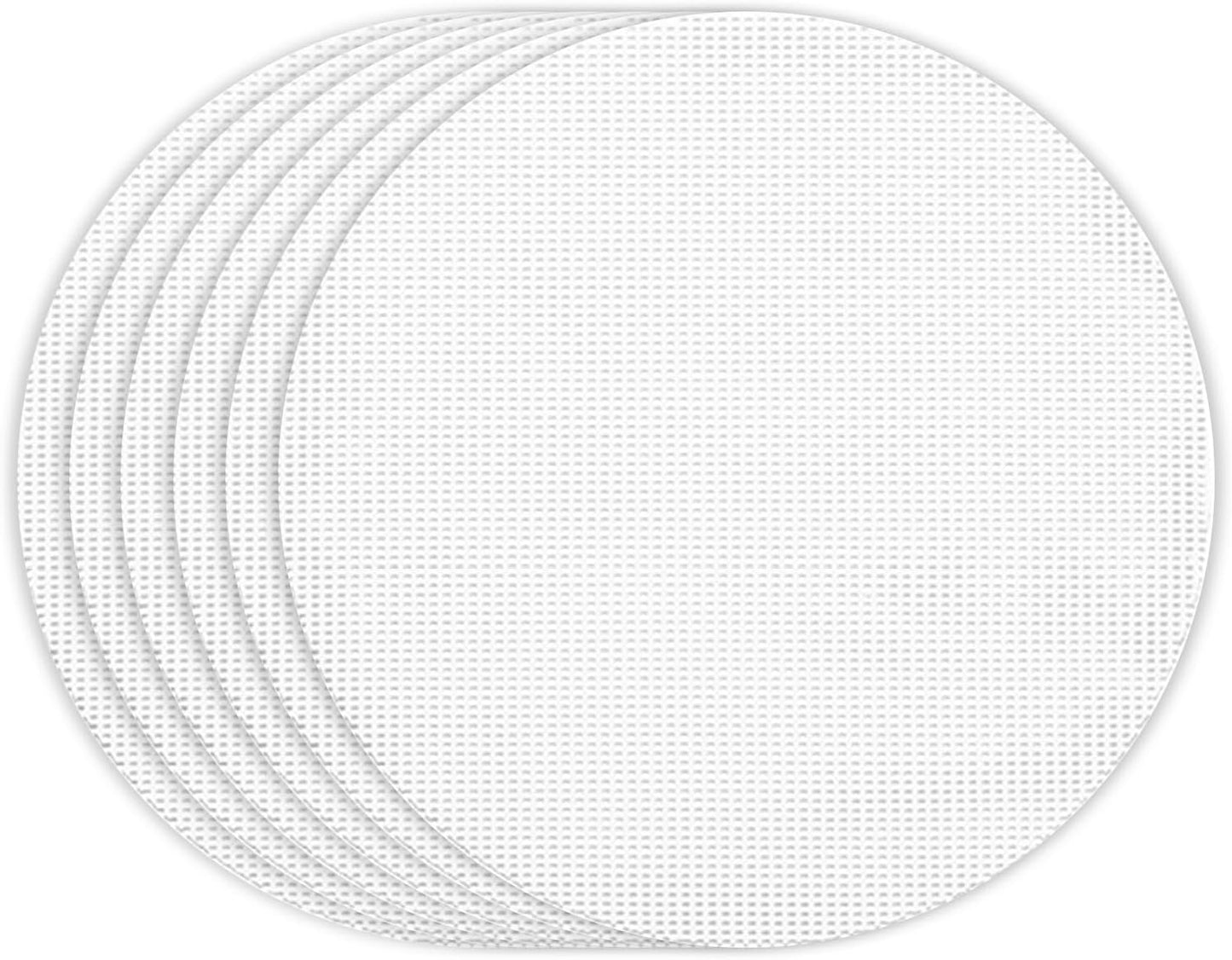 Bamboo Steamer Silicone Liners 10-Inch 6Pcs, BPA Free, Reusable & Non Stick for Food Steamer, Air Fryer, Steaming Dumpling Dim Sum Vegetable, Round Mesh Parchment Baking Sheet Paper